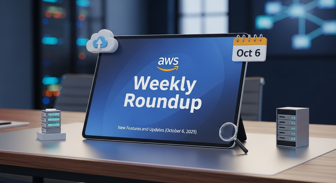 AWS Weekly Roundup: New Features & Updates (Oct 6, 2025)