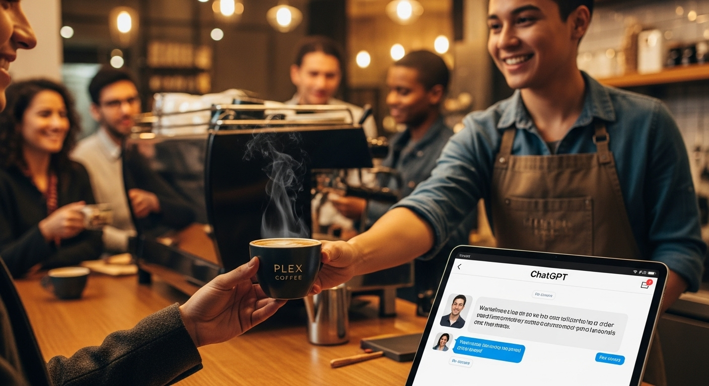 Plex Coffee: AI-Powered Customer Service with ChatGPT