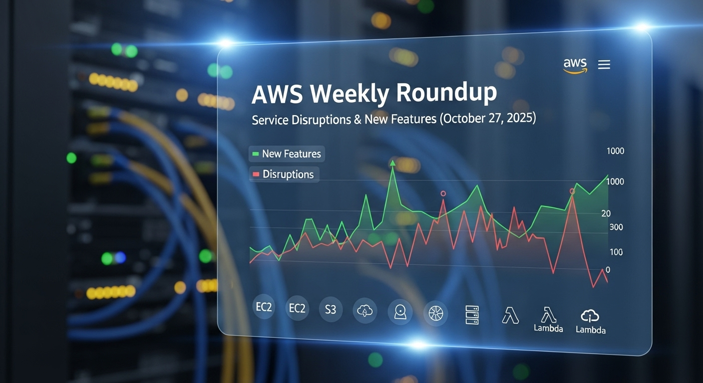 AWS Weekly Roundup: Service Disruptions & New Features (October 27, 2025)