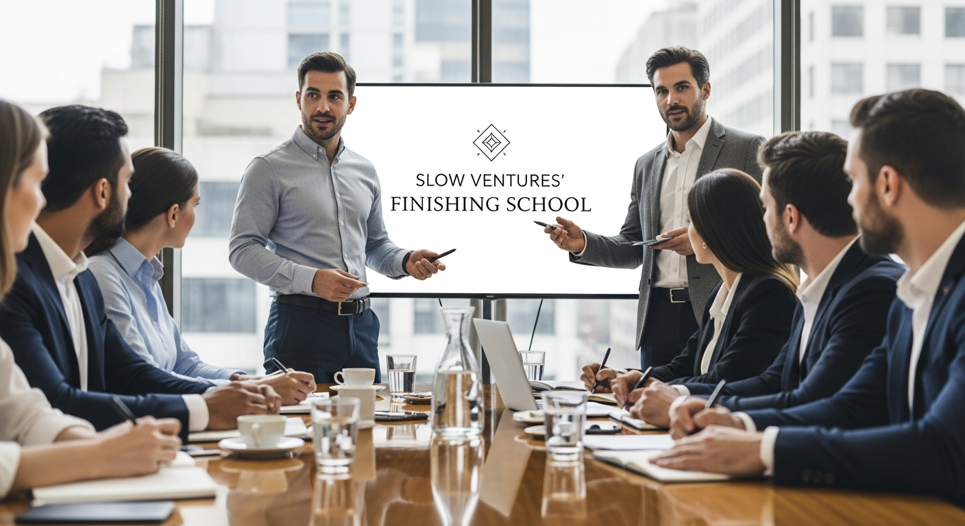 Slow Ventures’ Finishing School: Etiquette for Founders