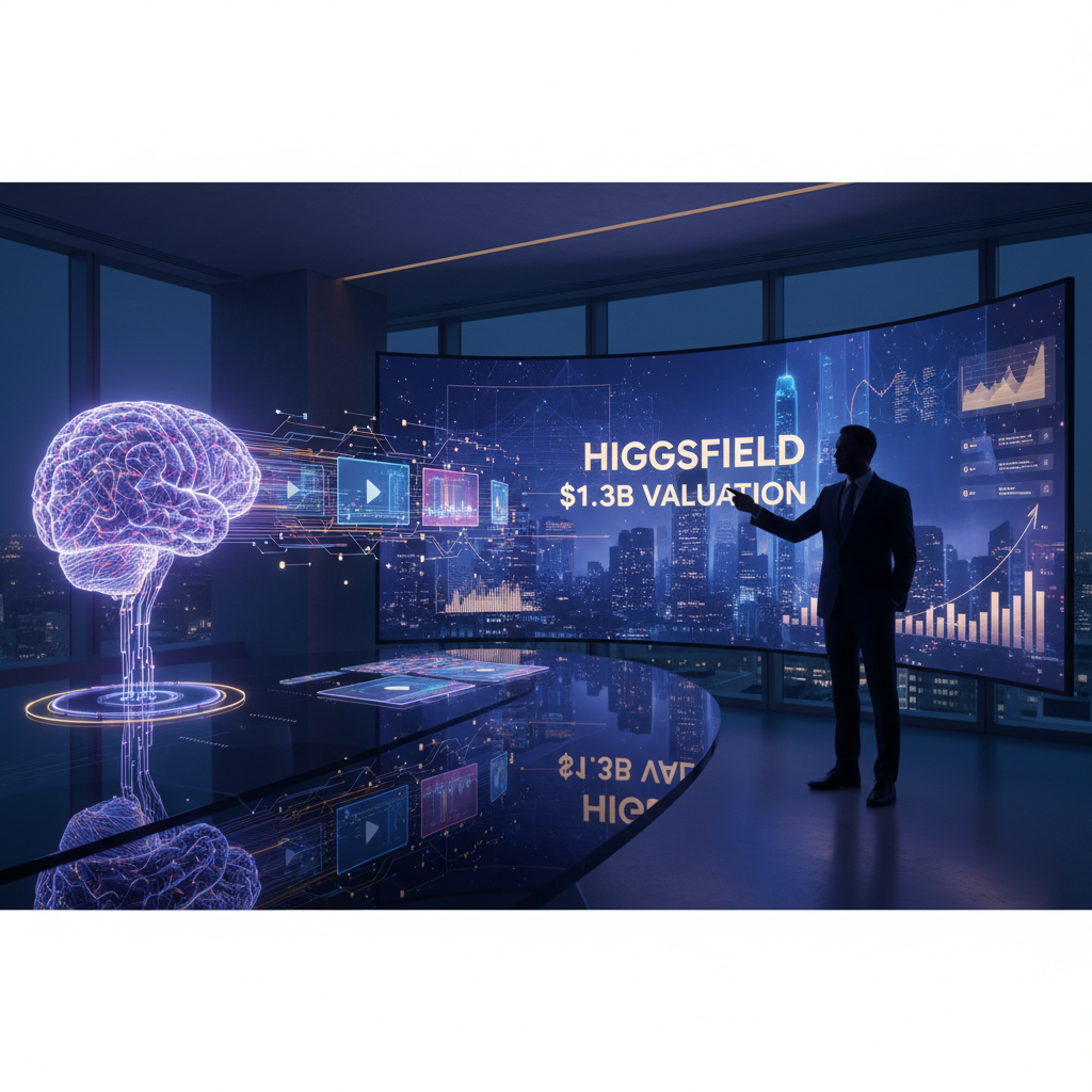 Higgsfield AI Video Startup Hits $1.3B Valuation
