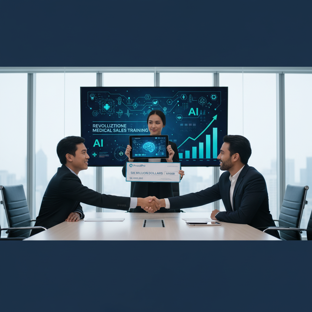 PraxisPro Secures $6M Seed Funding for AI Medical Sales Training