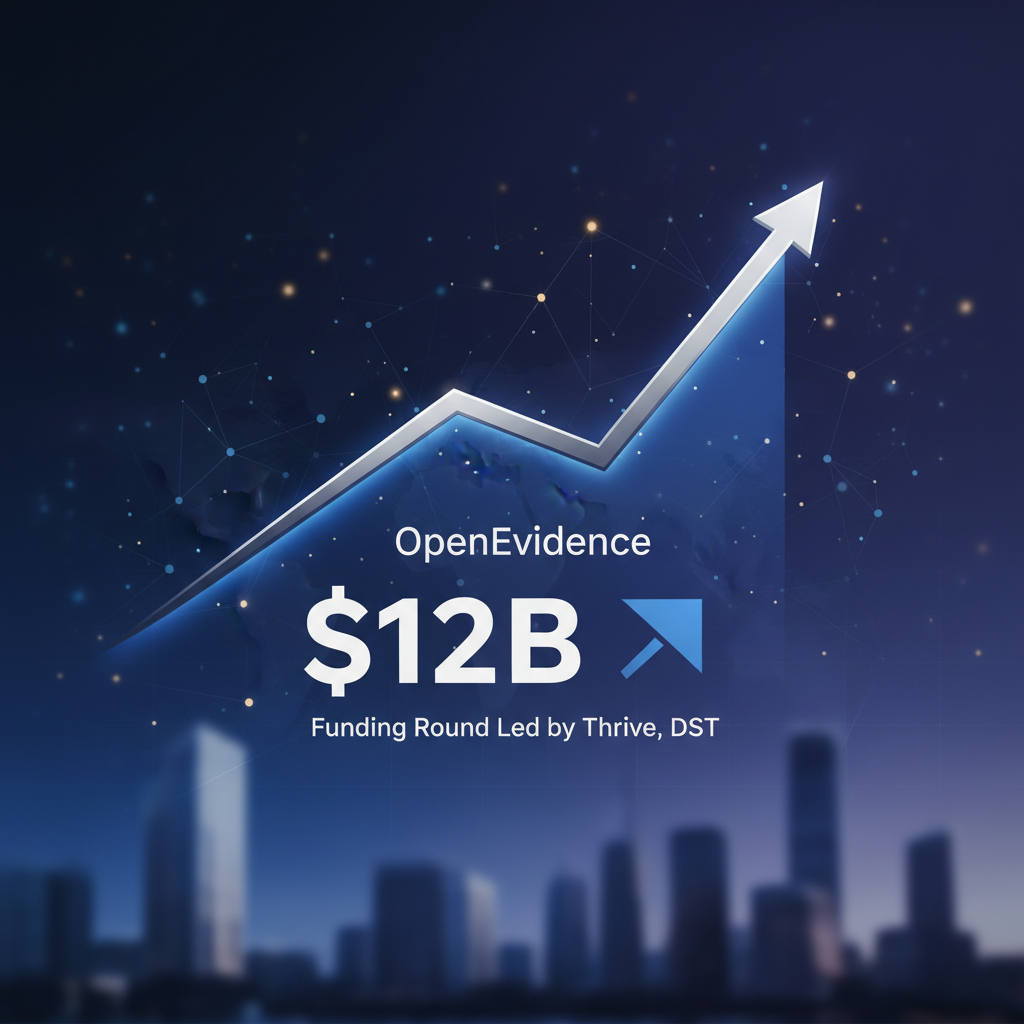 OpenEvidence Valuation Soars to $12B with Thrive, DST Funding