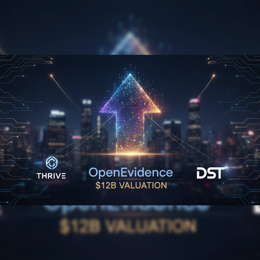 OpenEvidence Valuation Soars to $12B: Thrive & DST Lead