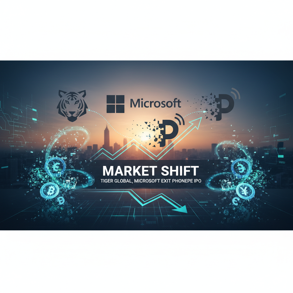 Tiger Global & Microsoft Exit PhonePe IPO: Market Shift