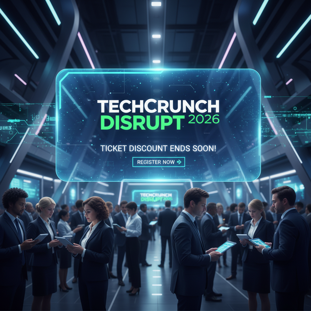TechCrunch Disrupt 2026: Early Bird Ticket Discount Ends Soon!