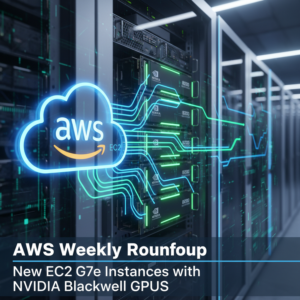 AWS Weekly: EC2 G7e Instances with NVIDIA Blackwell GPUs