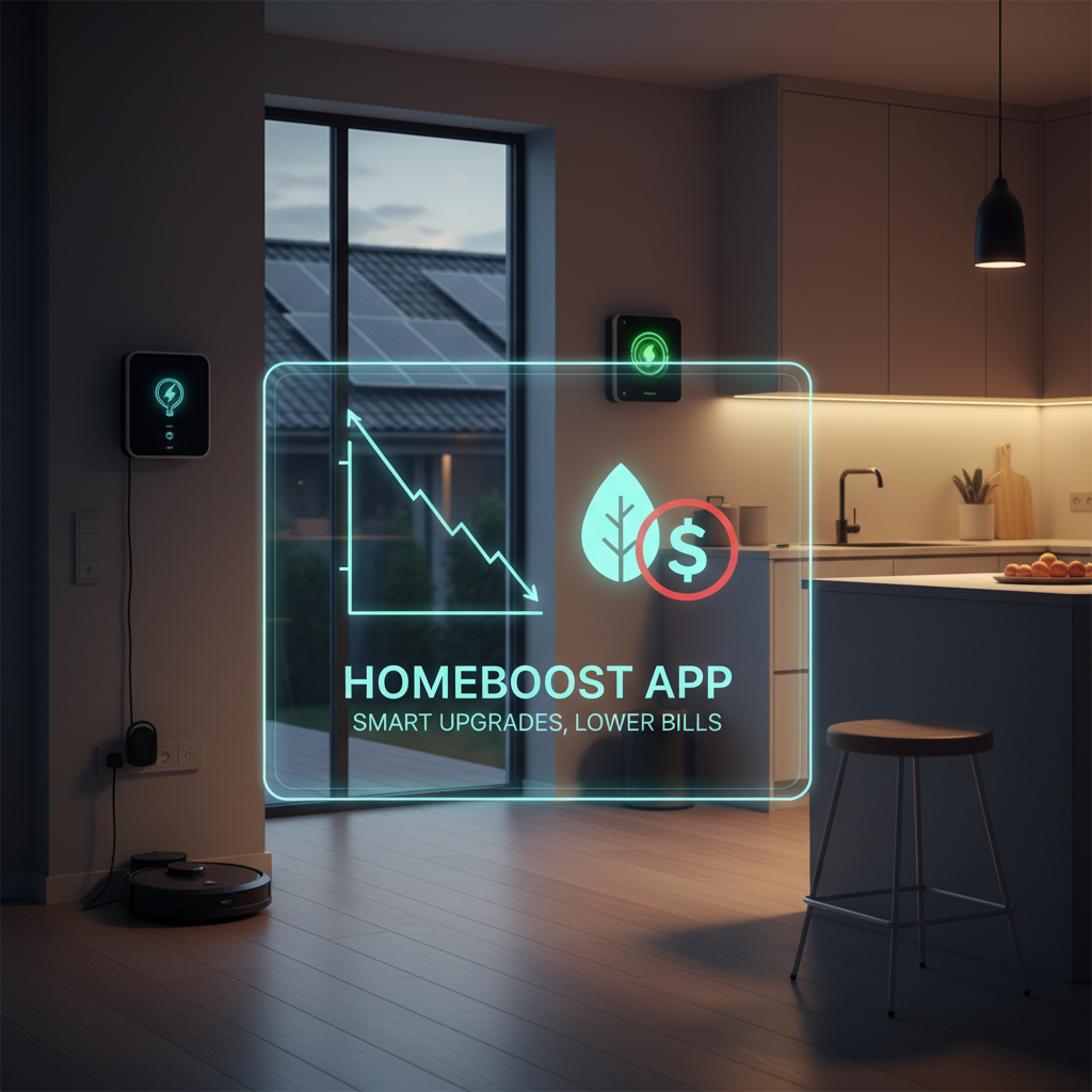 HomeBoost App: Slash Utility Bills with Smart Home Upgrades