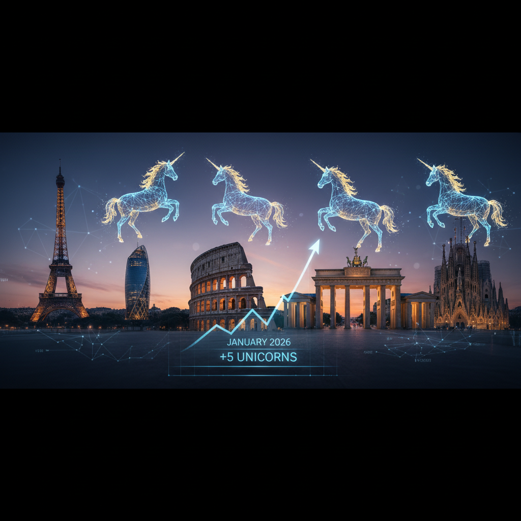 5 New European Unicorns Emerge in January 2026