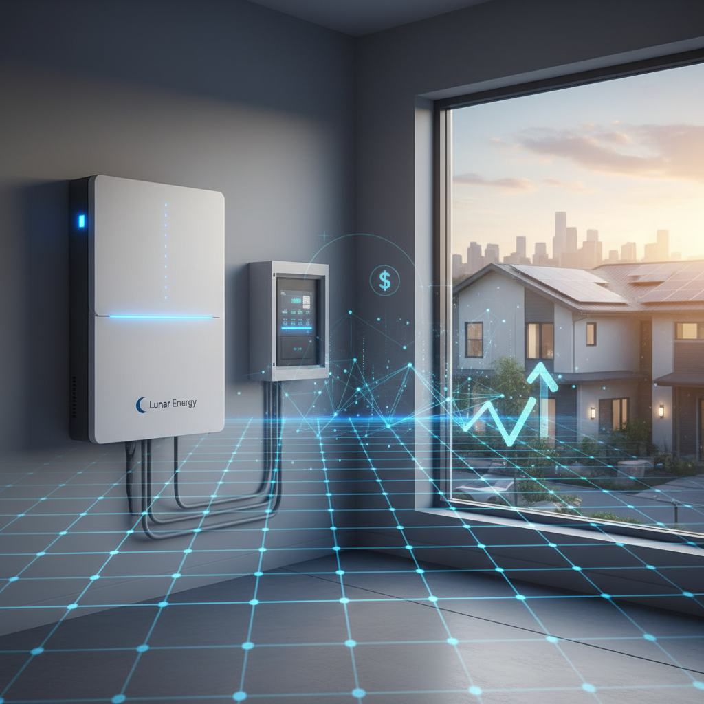 Lunar Energy Raises $232M to Enhance Grid Resilience with Home Batteries