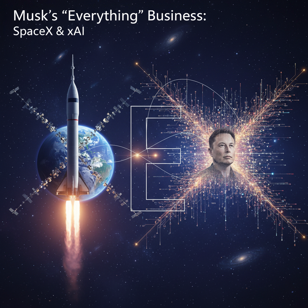 Musk’s ‘Everything’ Business: SpaceX & xAI’s Future