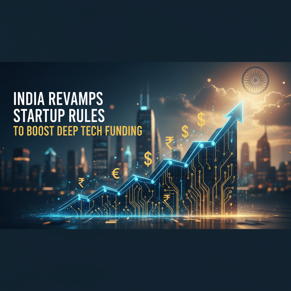India Boosts Deep Tech Startups with New Funding Rules