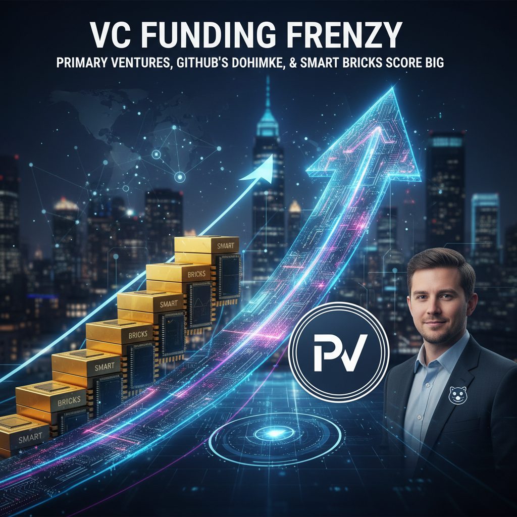 VC Funding Roundup: Primary Ventures, GitHub, Smart Bricks