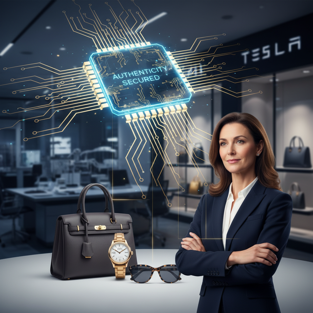 Ex-Tesla Manager Battles Luxury Fakes With High-Tech Chip