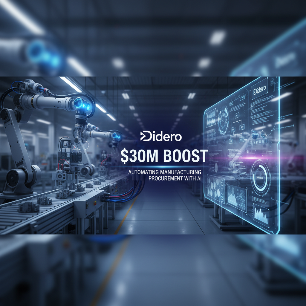 Didero Secures $30M to Automate Manufacturing Procurement with AI