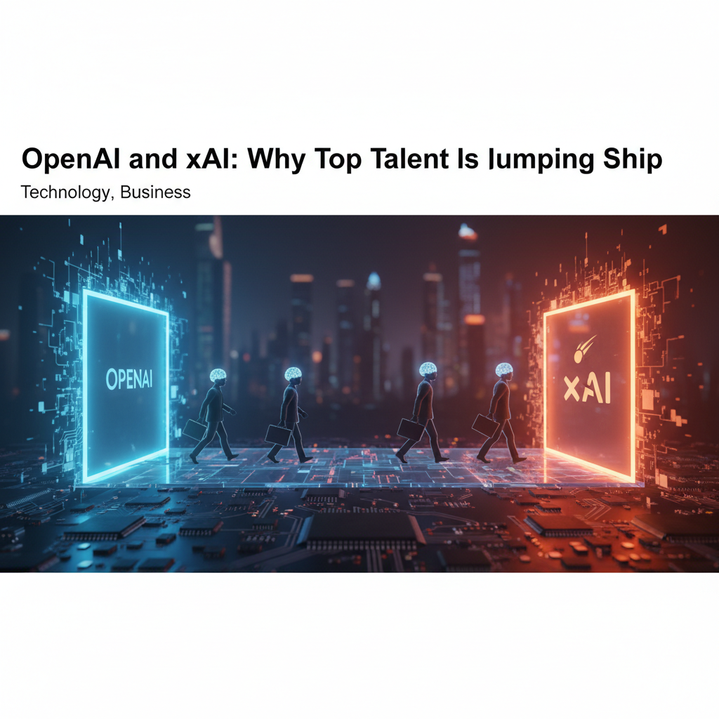 OpenAI & xAI: Talent Exodus & AI’s Future