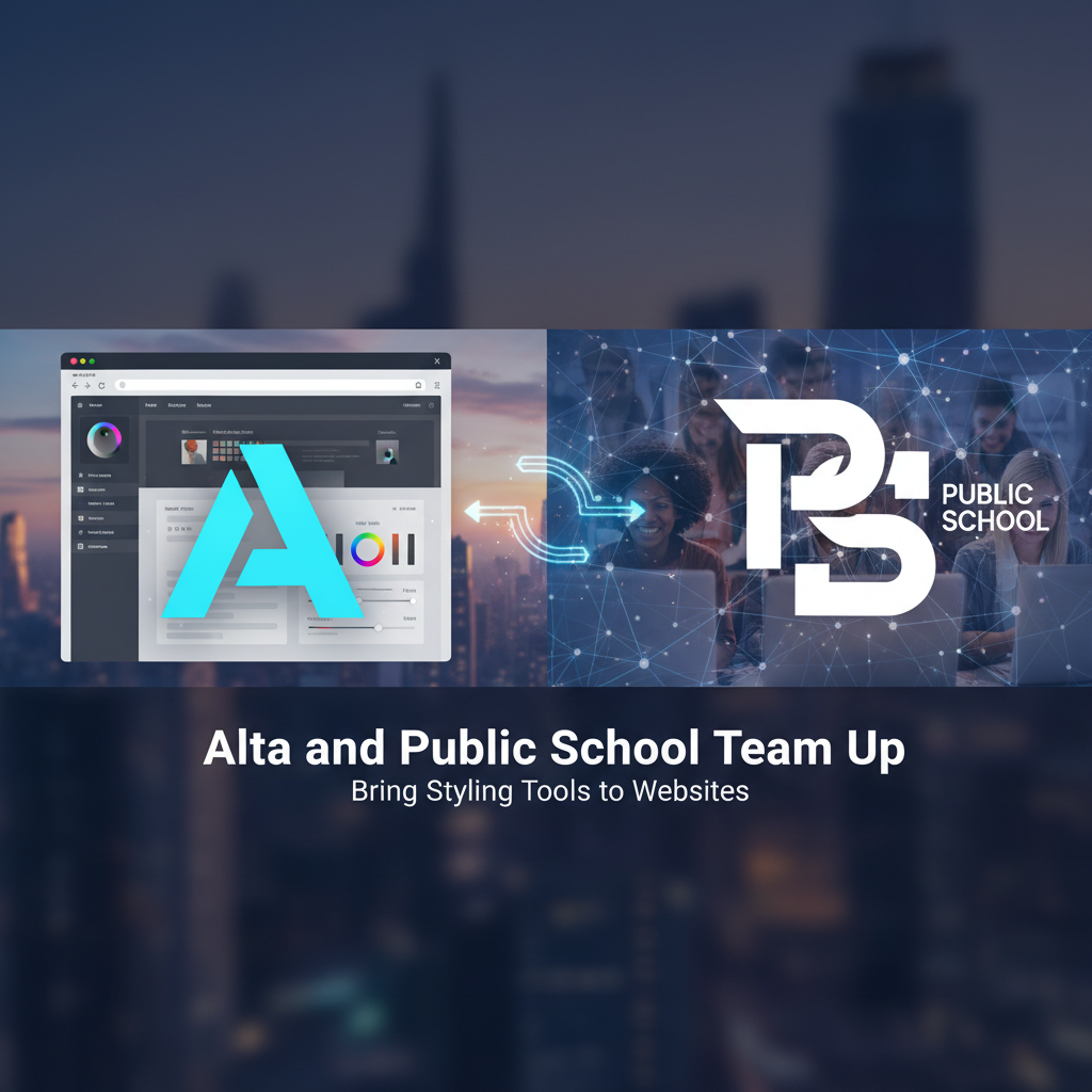 Alta & Public School: Styling Tools Come to Websites