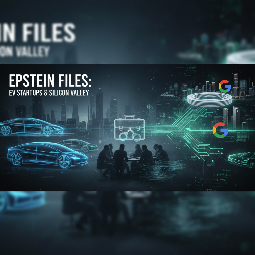 Epstein Files & EV Startups: Silicon Valley’s Shadowy Ties