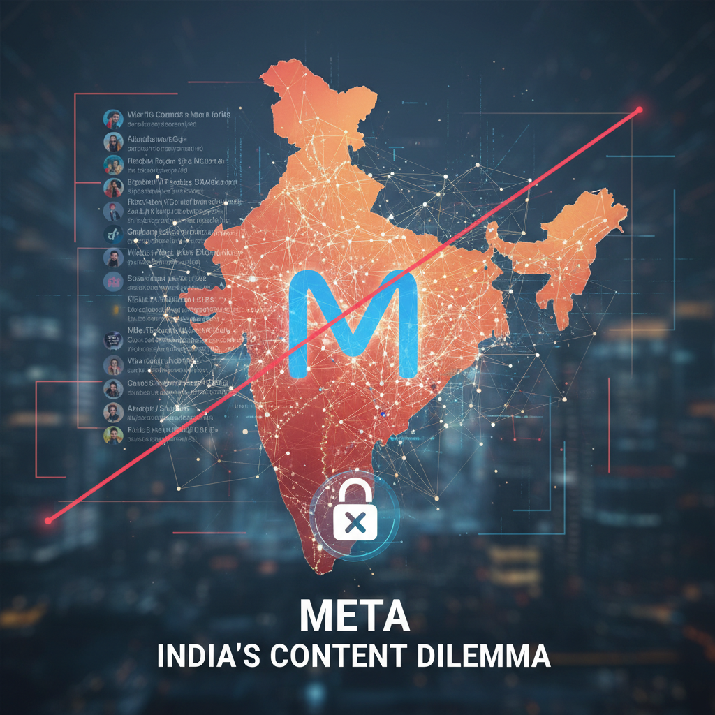 Meta Faces Content Takedown Challenges in India