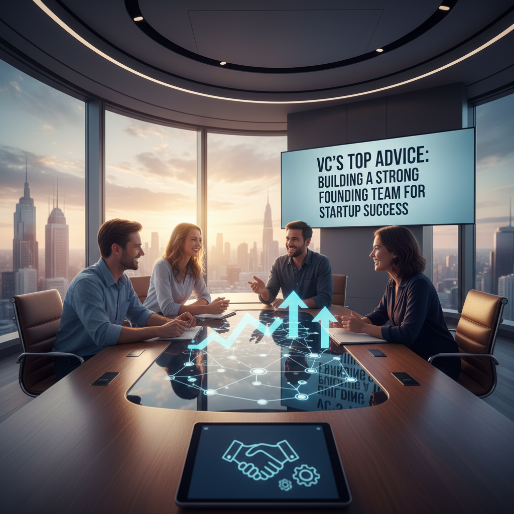 VC’s Top Advice: Building a Strong Startup Founding Team