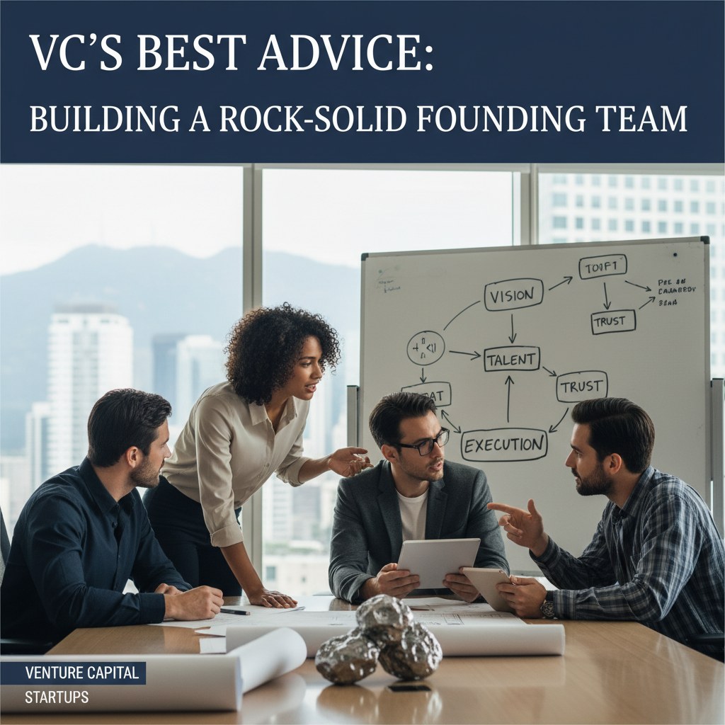 VC’s Advice: Building a Strong Startup Founding Team