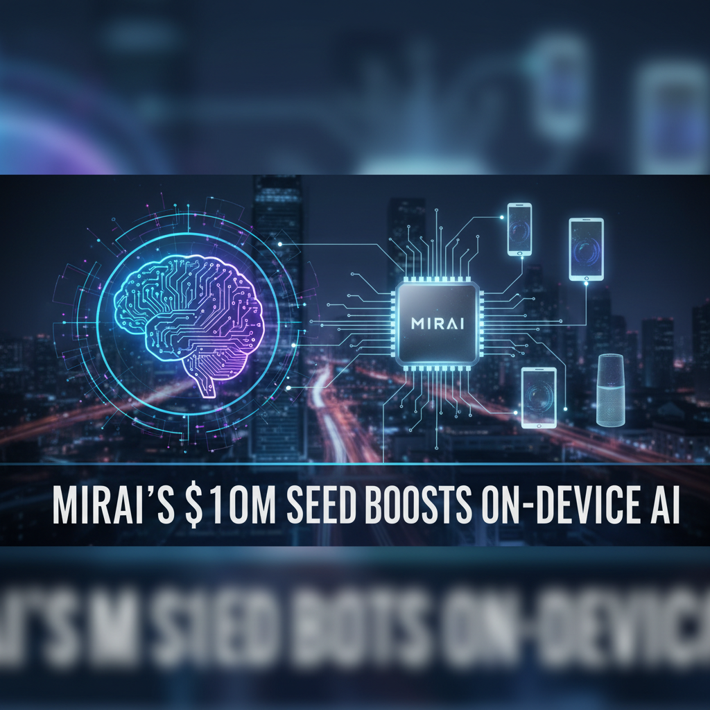Mirai Raises $10M to Supercharge On-Device AI Performance