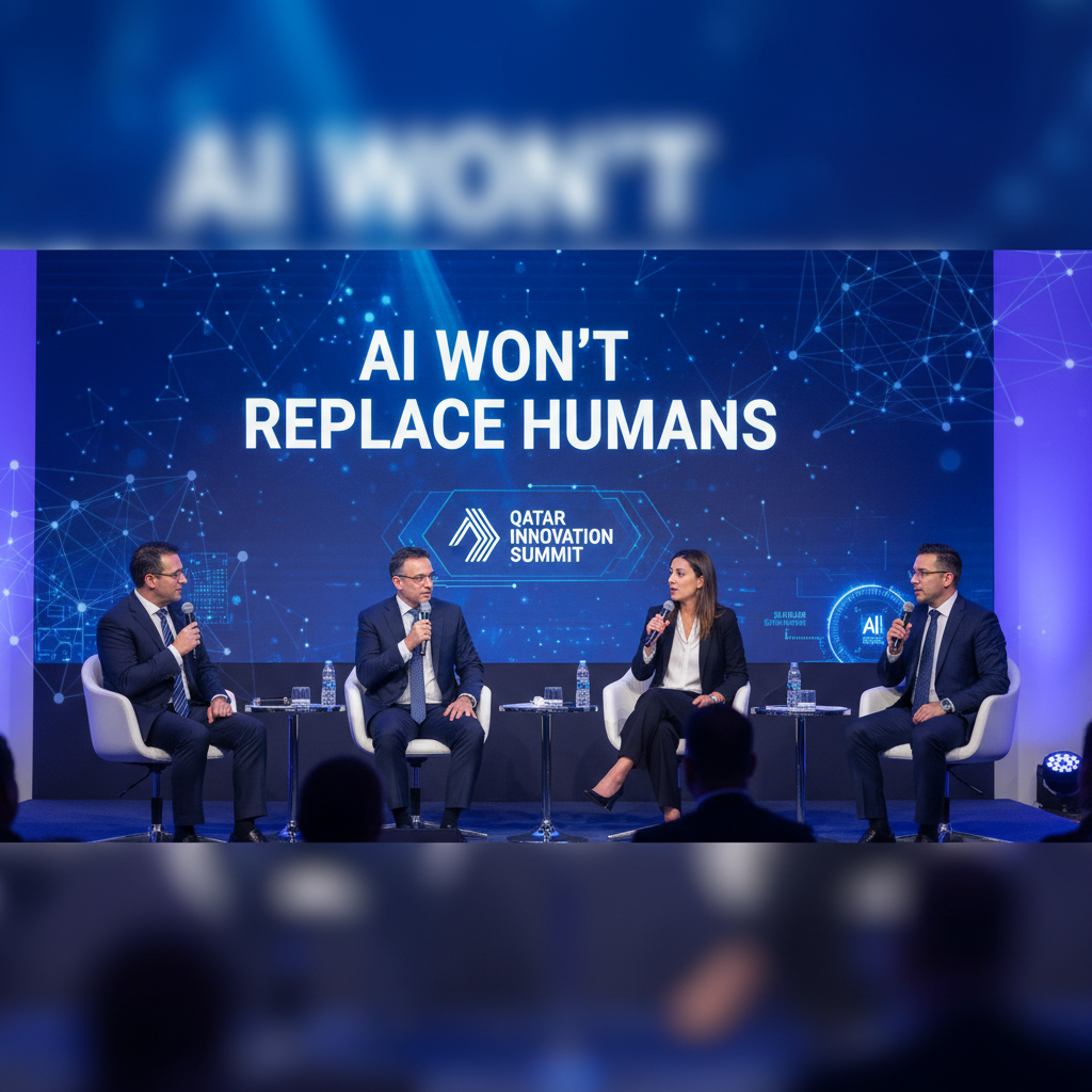 AI Won’t Replace Humans, Say Startup CEOs at Qatar Summit