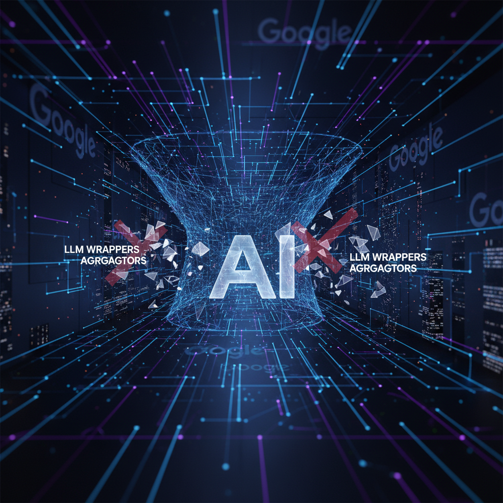 Google VP: AI Startup Shakeout for LLM Wrappers & Aggregators