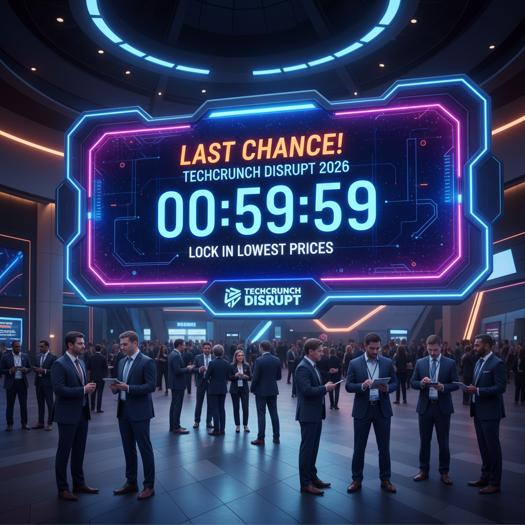 TechCrunch Disrupt 2026: Last Chance for Lowest Ticket Prices!