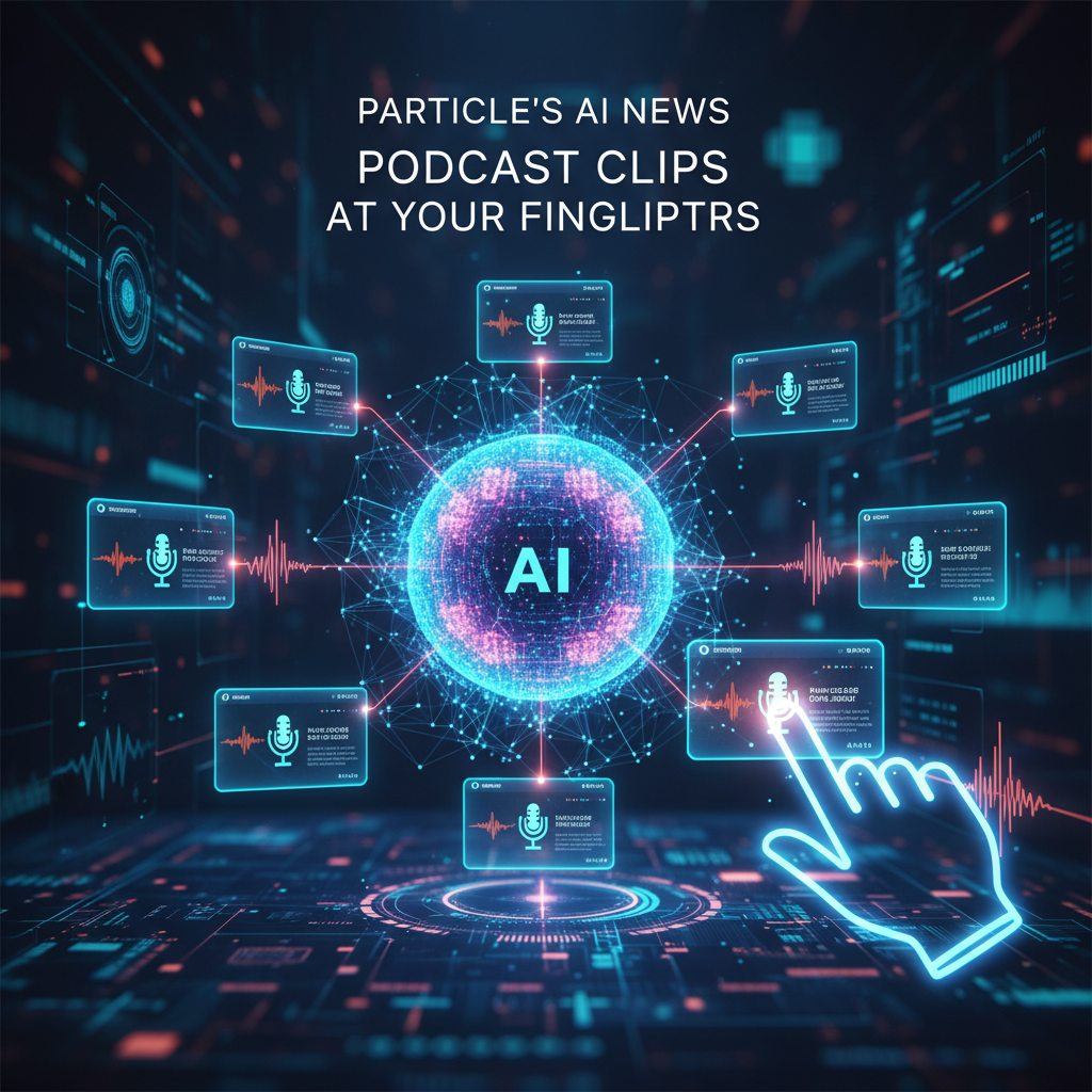 Particle AI News App: Podcast Clips & Smart News