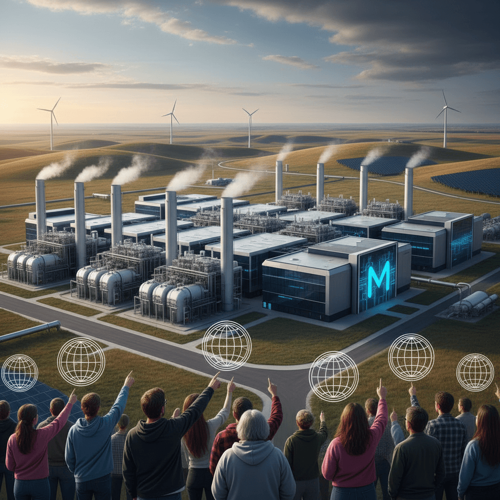 Meta’s Natural Gas Data Center Plan Sparks SD Debate