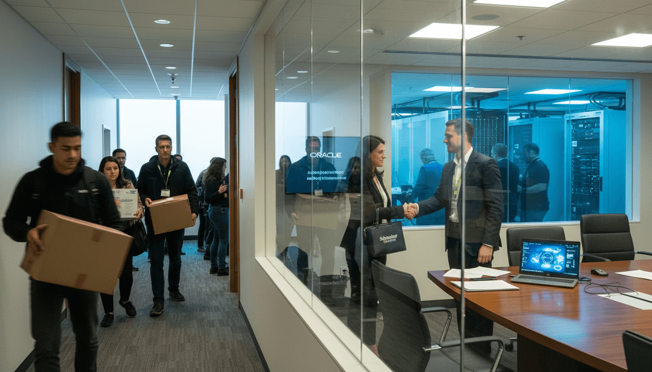 Oracle Hires CFO Amidst AI Restructuring, Layoffs