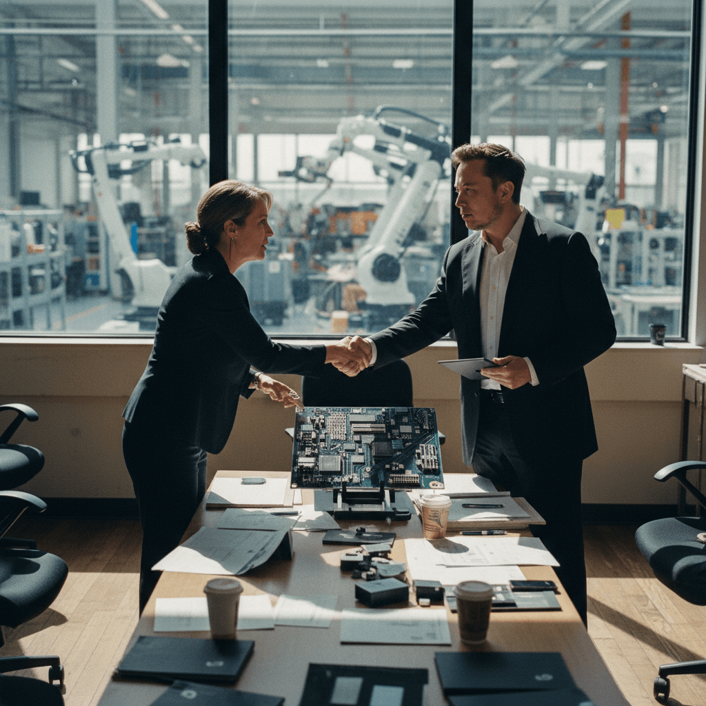 Intel Partners with Musk’s Terafab Chips Project