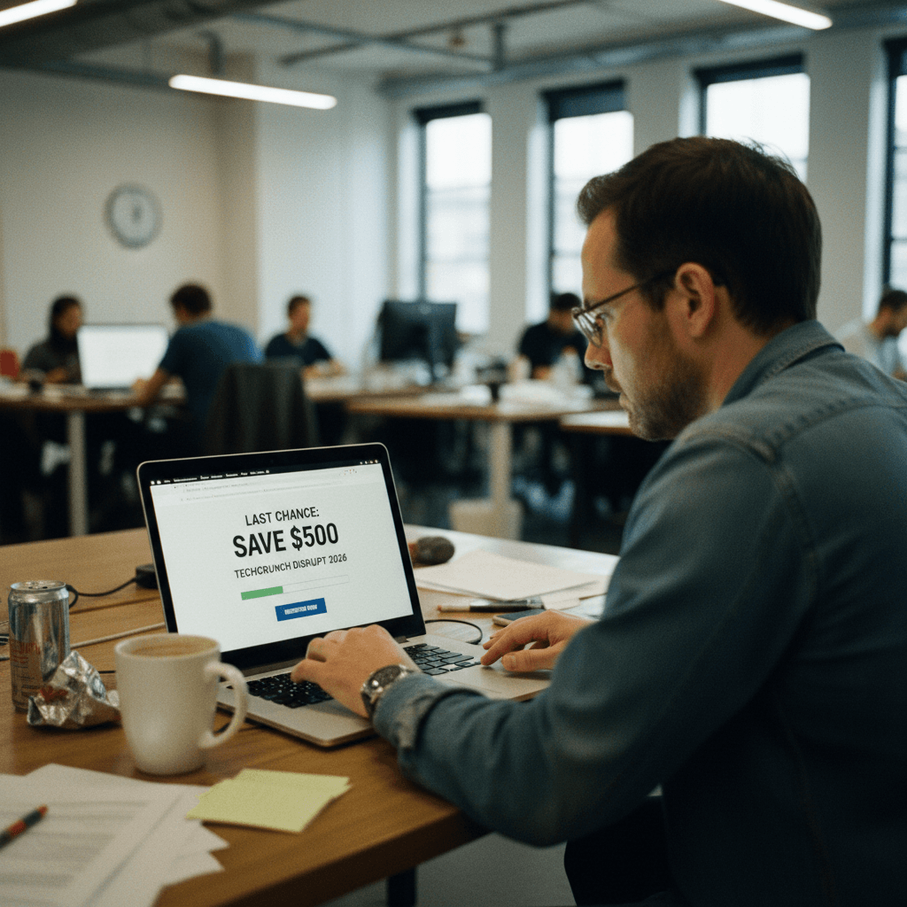 Last Chance: $500 Off TechCrunch Disrupt 2026 Tickets