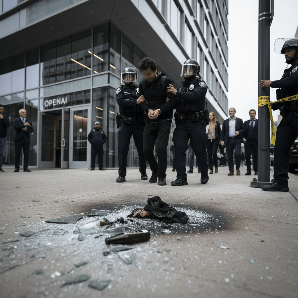 Suspect Arrested for Molotov Attack at Sam Altman’s Home